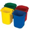 Cleaning Tools & Supplies * | Rubbermaid Fg9T83010000 5 Qt. Heavy Duty Pails In Yellow, Red, Blue, And Green 4/Pack