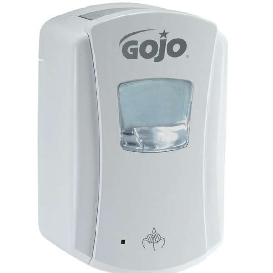 Hand Soap And Sanitizer * | Gojo 1380-04 Ltx-7 700 Ml White Touchless Hand Soap Dispenser