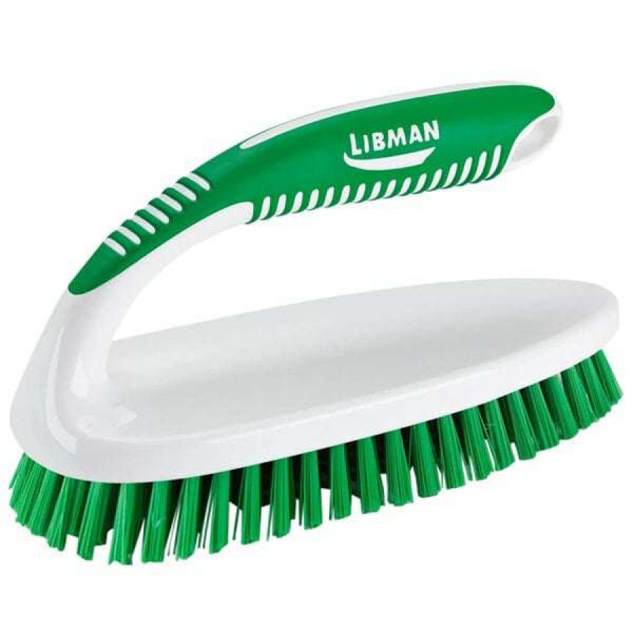 Cleaning Tools & Supplies * | The Libman Company Libman 1090 Big White Scrub Brush 4/Pack