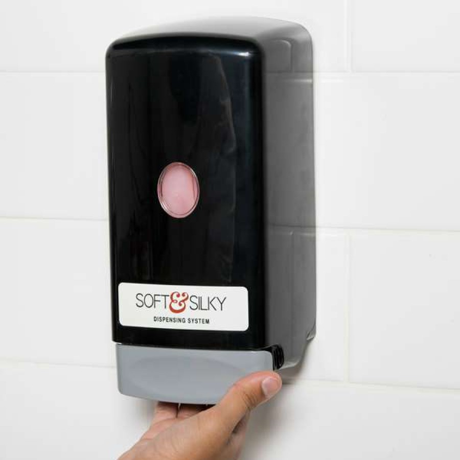 Hand Soap And Sanitizer * | Kutol 9951Zpl Soft & Silky 800 Ml Black Bag-In-Box Hand Soap Dispenser