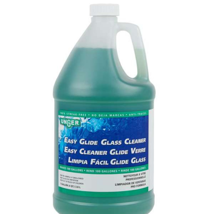 Cleaning Chemicals * | Unger Unger Fr380 1 Gallon / 128 Oz. Easyglide Concentrated Glass Cleaner