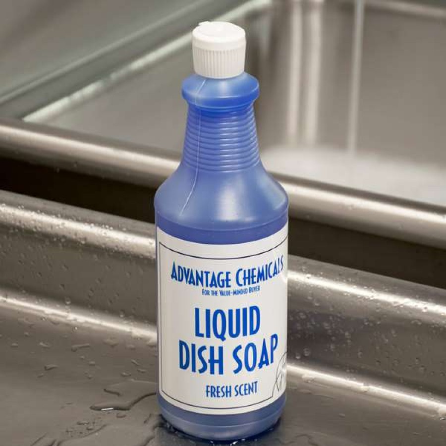 Cleaning Chemicals * | Advantage Chemicals 32 Oz. Liquid Dish Soap