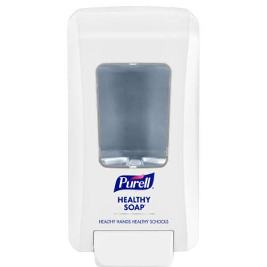 Hand Soap And Sanitizer * | Purell 5240-06 Healthy Soap Education Fmx-20 2000 Ml White Manual Soap Dispenser 6/Case