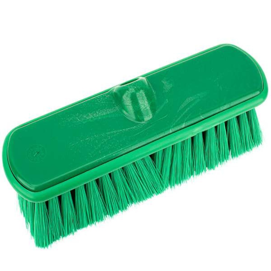 Cleaning Tools & Supplies * | Carlisle 40050Ec09 Sparta Flo Thru 9 1/2 Green Flagged Vehicle And Wall Cleaning Brush