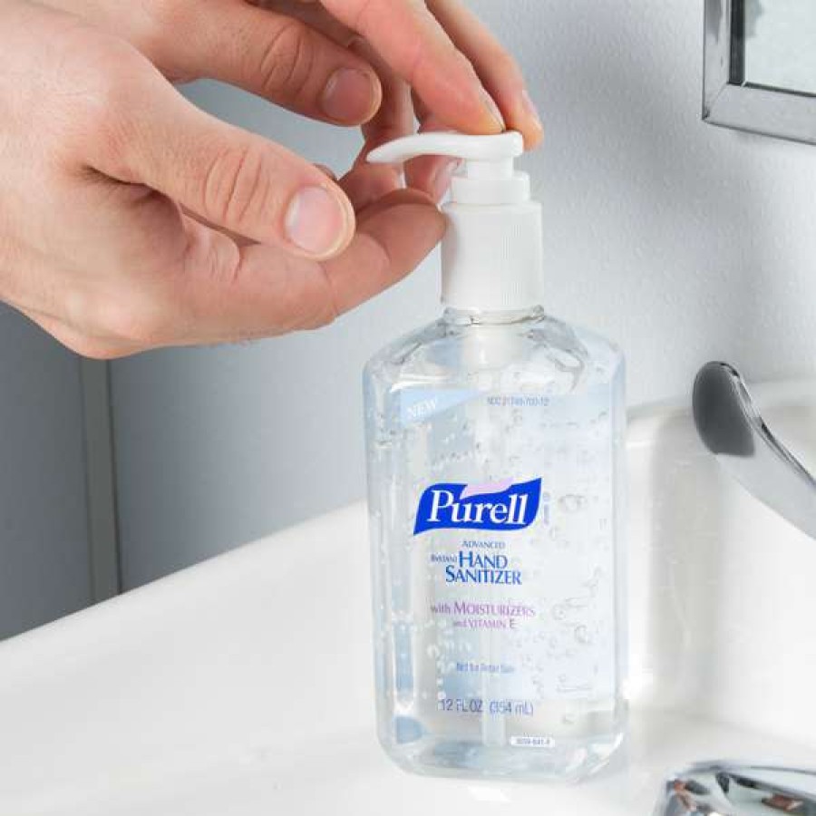 Hand Soap And Sanitizer * | Purell 3659-12 Advanced 12 Oz. Instant Hand Sanitizer