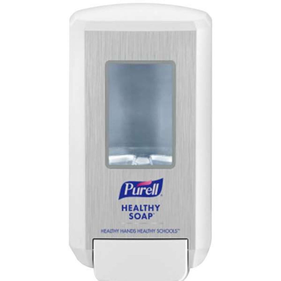 Hand Soap And Sanitizer * | Purell 5130-01 Healthy Soap Cs4 1250 Ml White Manual Hand Soap Dispenser