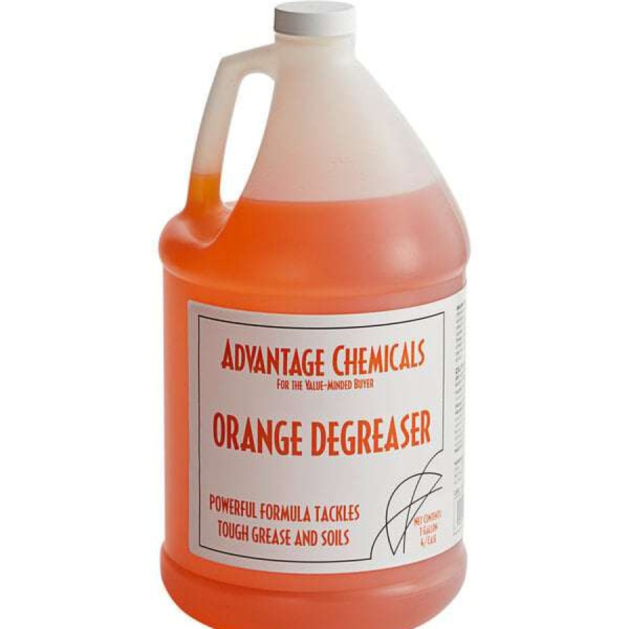 Cleaning Chemicals * | Advantage Chemicals 1 Gallon Orange Cleaner / Degreaser 4/Case