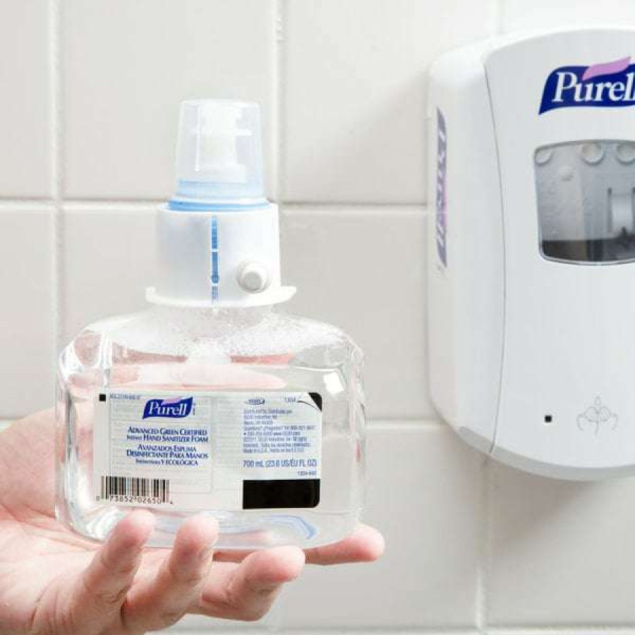 Hand Soap And Sanitizer * | Purell 1304-03 Ltx Advanced Green Certified 700 Ml Foaming Instant Hand Sanitizer