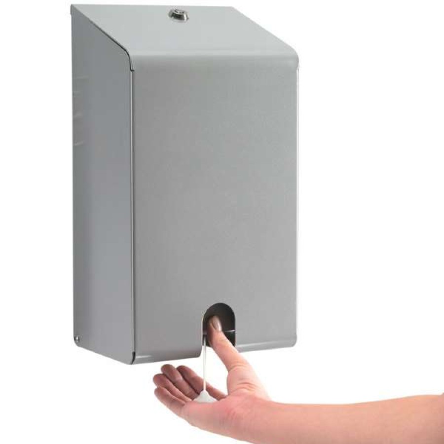 Hand Soap And Sanitizer * | Gojo 5150-Cvr Fmx-12 Silver Security Enclosure