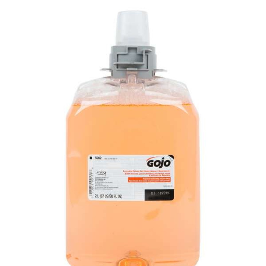 Hand Soap And Sanitizer * | Gojo 5262-02 Fmx-20 Luxury 2000 Ml Orange Blossom Foaming Antibacterial Hand Soap With Pcmx