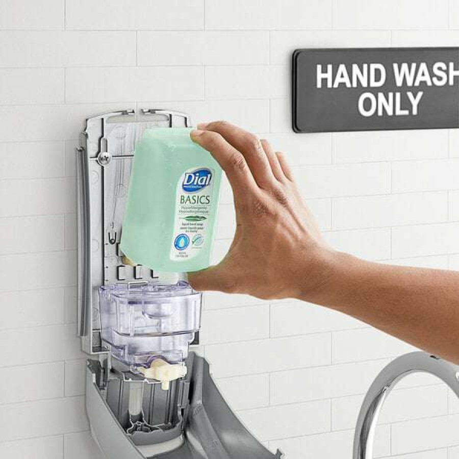 Hand Soap And Sanitizer * | Dial Dial Dia33827 Eco-Smart Professional Basics 15 Oz. Hypoallergenic Liquid Hand Soap 6/Case