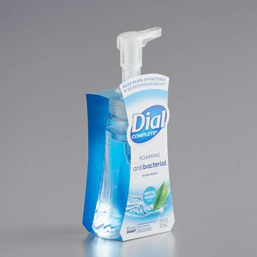 Hand Soap And Sanitizer * | Dial Dial Dia05401 Complete 7.5 Oz. Spring Water Antibacterial Foaming Hand Wash