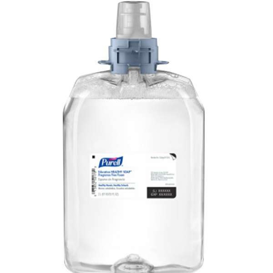 Hand Soap And Sanitizer * | Purell 5212-02 Healthy Soap Education Fmx-20 2000 Ml Fragrance Free Foaming Hand Soap 2/Case