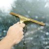 Cleaning Tools & Supplies * | Unger Unger Gs250 Goldenclip 10 Window Squeegee With Brass Handle