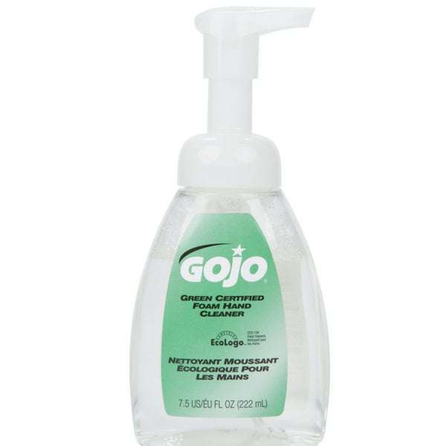 Hand Soap And Sanitizer * | Gojo 5715-06 Green Certified 7.5 Oz. Fragrance Free Foaming Hand Soap With Pump 6/Case