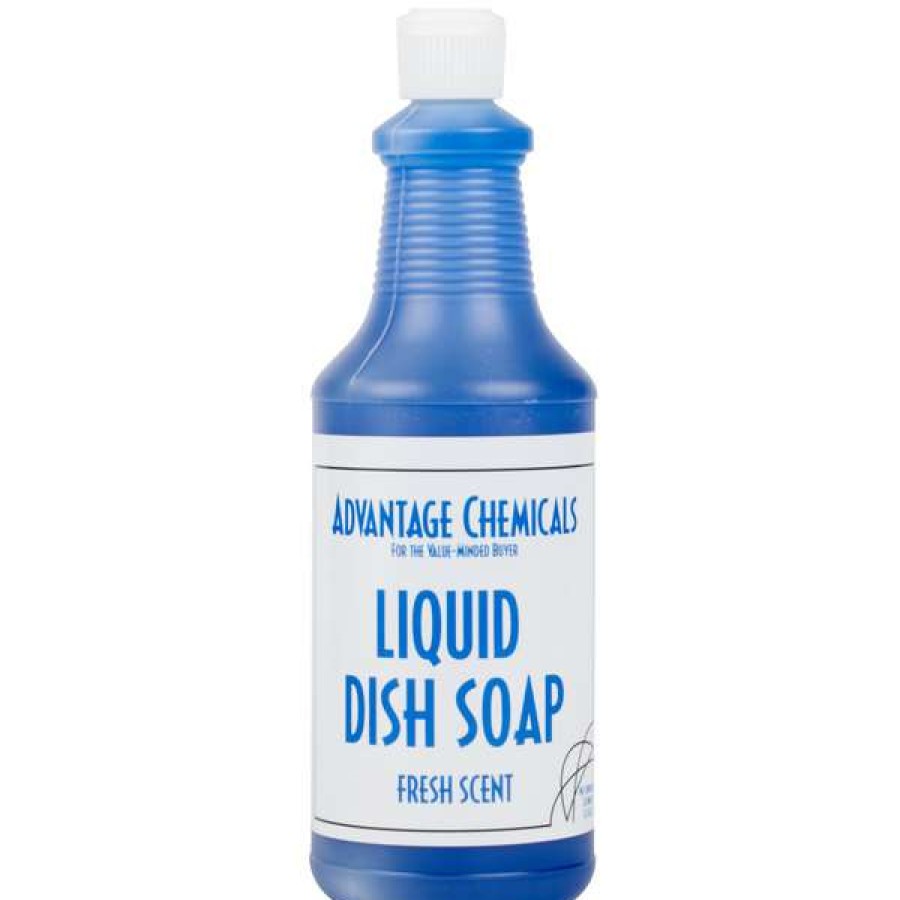 Cleaning Chemicals * | Advantage Chemicals 32 Oz. Liquid Dish Soap 12/Case