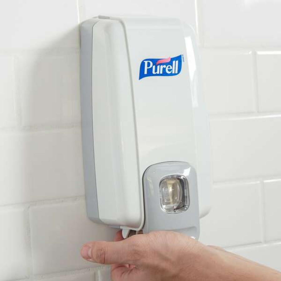 Hand Soap And Sanitizer * | Purell 2120-06 Nxt Dove Gray 1000 Ml Space Saver Dispenser