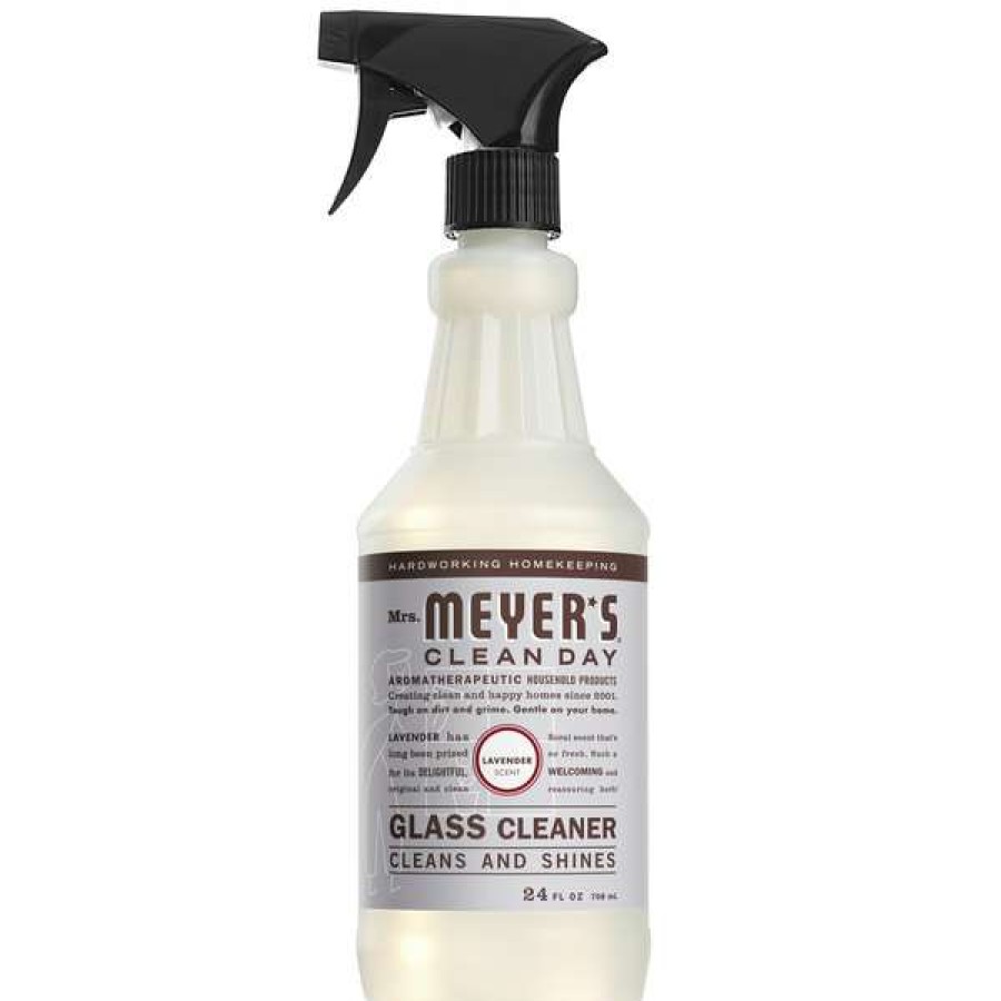 Cleaning Chemicals * | Mrs. Meyer'S Mrs. Meyer'S Clean Day 308137 24 Oz. Lavender Glass Cleaner 6/Case