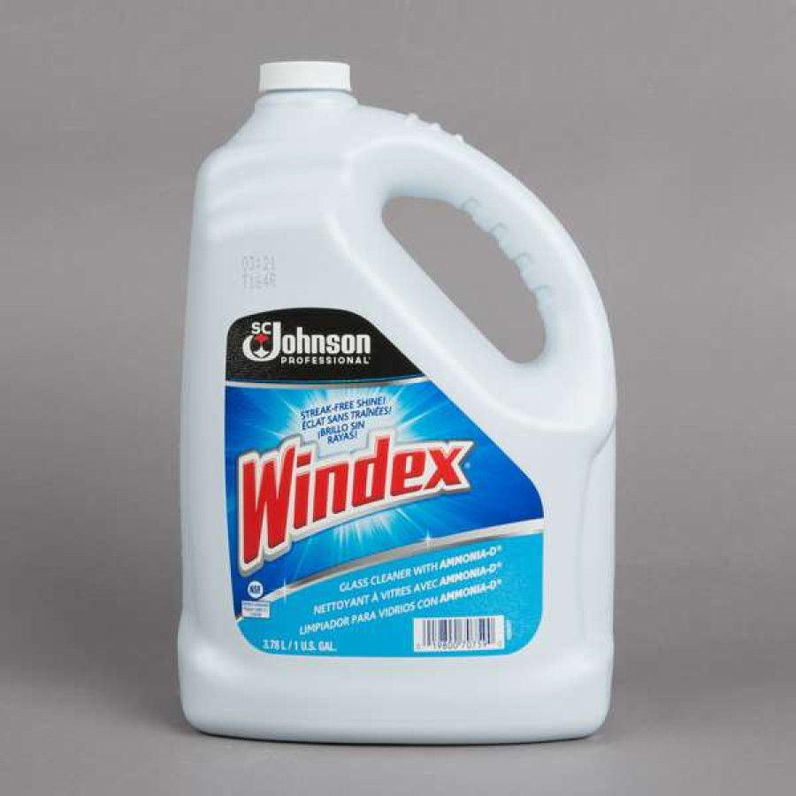 Cleaning Chemicals * | Sc Johnson Professional 696503 1 Gallon / 128 Oz. Windex Window Cleaner