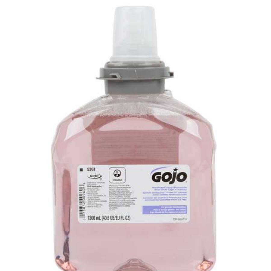 Hand Soap And Sanitizer * | Gojo 5361-02 Tfx 1200 Ml Premium Foam Hand Soap With Skin Conditioners