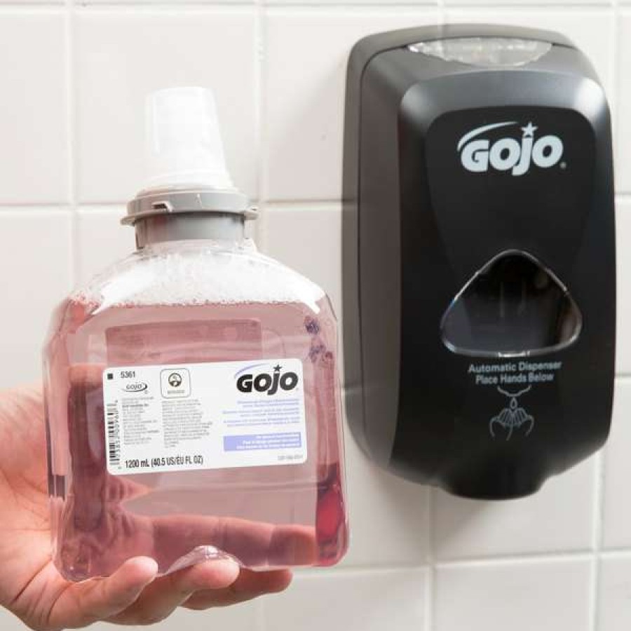 Hand Soap And Sanitizer * | Gojo 5361-02 Tfx 1200 Ml Premium Foam Hand Soap With Skin Conditioners 2/Case