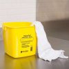 Cleaning Tools & Supplies * | San Jamar Kp196Kcyl 6 Qt. Yellow Cleaning Kleen-Color Pail