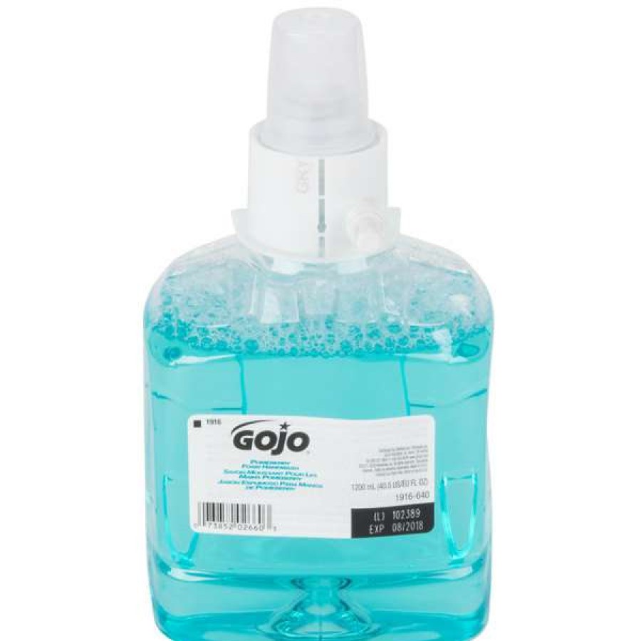 Hand Soap And Sanitizer * | Gojo 1916-02 Ltx Pomeberry 1200 Ml Pomegranate Foaming Hand Soap