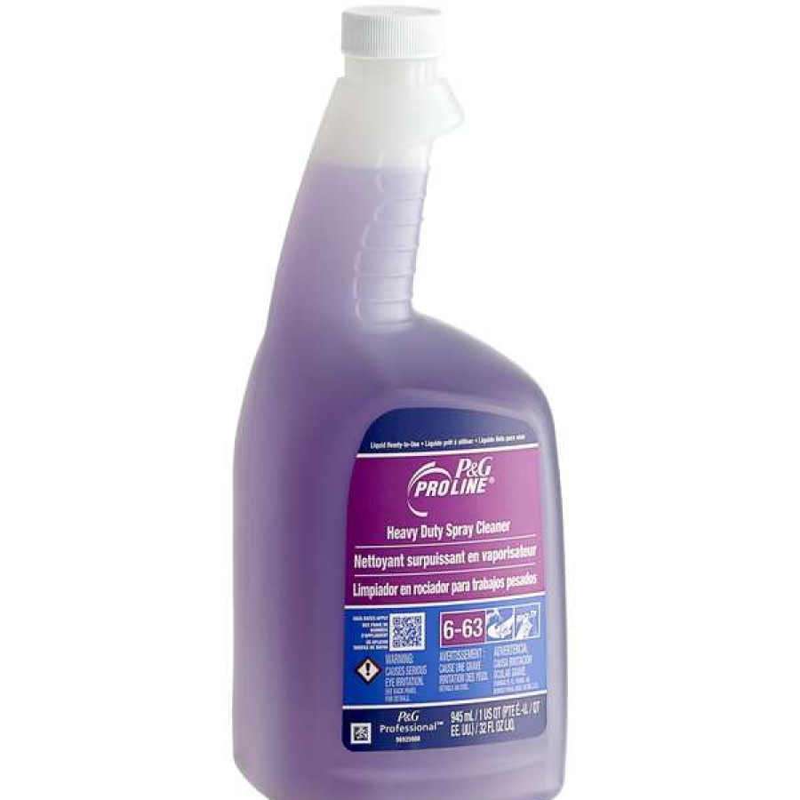 Cleaning Chemicals * | P&G Professional P&G Pro Line 05945 Heavy-Duty Spray Cleaner Ready-To-Use 1 Qt. / 32 Oz.