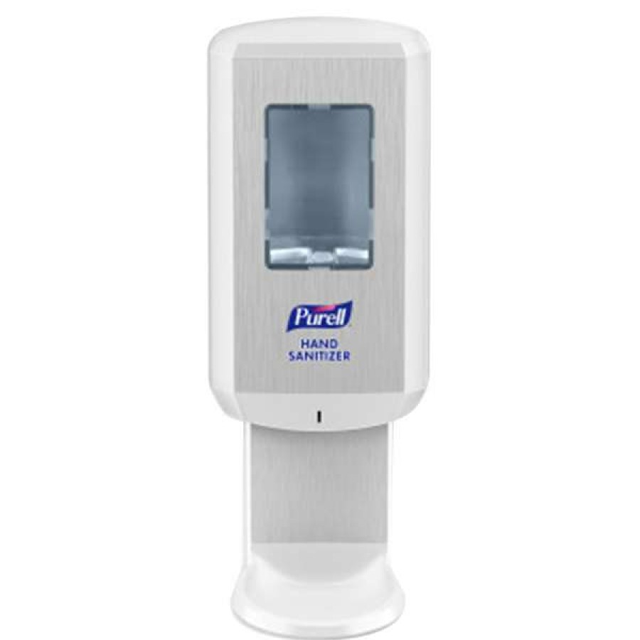 Hand Soap And Sanitizer * | Purell 6520-01 Cs6 1200 Ml White Automatic Hand Sanitizer Dispenser