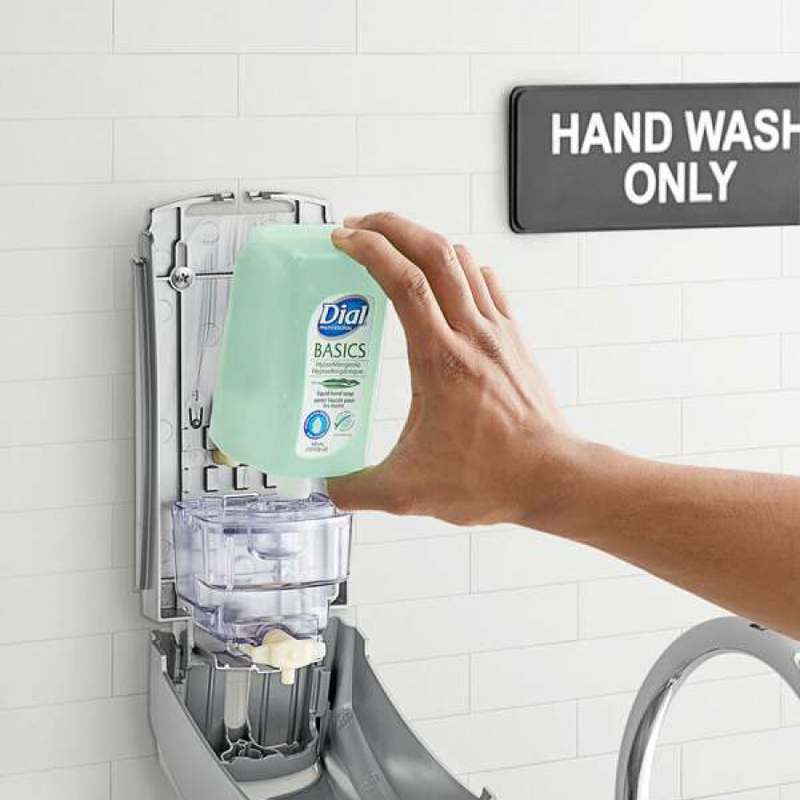 Hand Soap And Sanitizer * | Dial Dial Dia33827 Professional Basics Eco-Smart 15 Oz. Hypoallergenic Liquid Hand Soap