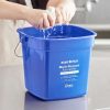 Cleaning Tools & Supplies * | Noble Products King-Pail 10 Qt. Blue Cleaning Pail