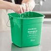 Cleaning Tools & Supplies * | Noble Products King-Pail 10 Qt. Green Detergent Pail