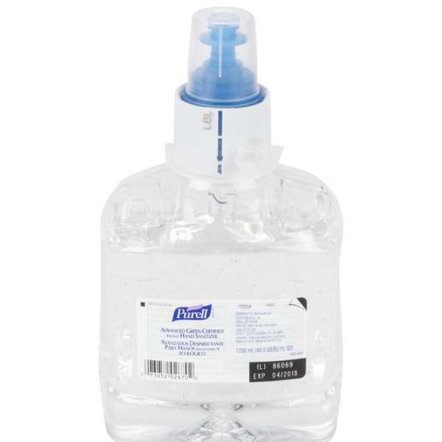 Hand Soap And Sanitizer * | Purell 1903-02 Ltx Advanced Green Certified 1200 Ml Gel Instant Hand Sanitizer