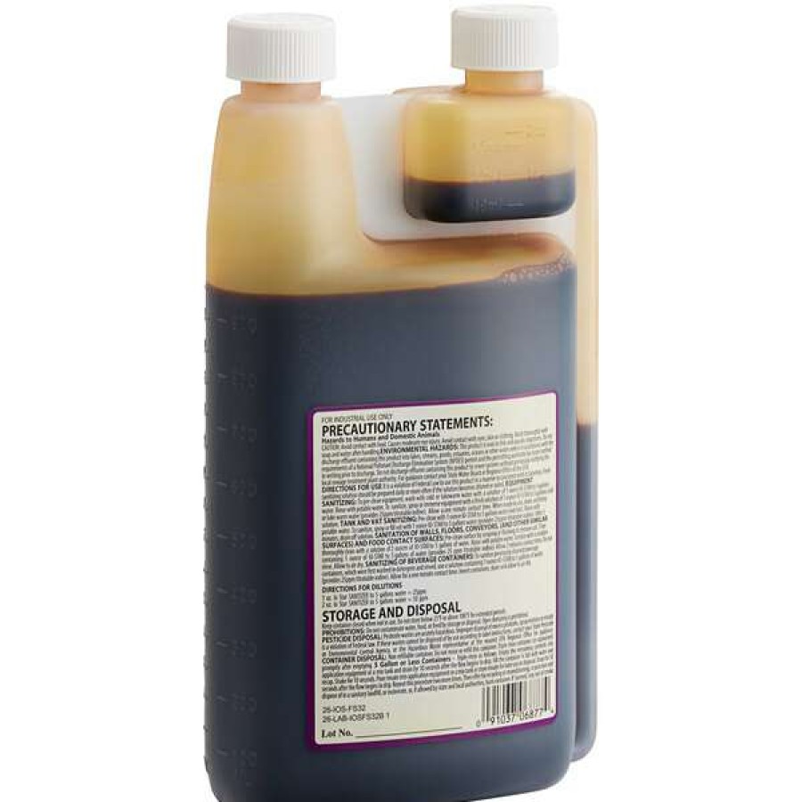 Cleaning Chemicals * | Five Star Chemicals 26-Ios-Fs32-10 Io-Star Low-Foaming Iodophor Brewery Sanitizer 32 Oz.