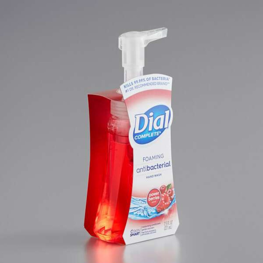 Hand Soap And Sanitizer * | Dial Dial Dia03016 Complete 7.5 Oz. Power Berries Antibacterial Foaming Hand Wash 8/Case