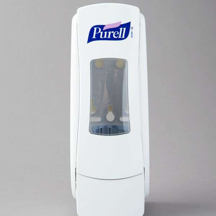 Hand Soap And Sanitizer * | Purell 8720-06 Adx-7 700 Ml White Manual Hand Sanitizer Dispenser