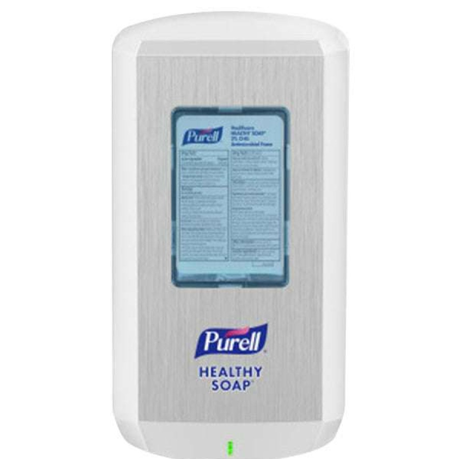 Hand Soap And Sanitizer * | Purell 7830-01 Cs8 1200 Ml White Automatic Hand Soap Dispenser