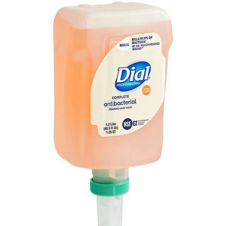 Hand Soap And Sanitizer * | Dial Dial Dia16670 Complete Original Fit Universal Manual 1.2 Liter Foaming Hand Wash Refill