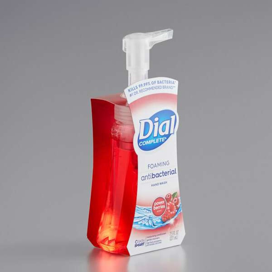 Hand Soap And Sanitizer * | Dial Dial Dia03016 Complete 7.5 Oz. Power Berries Antibacterial Foaming Hand Wash