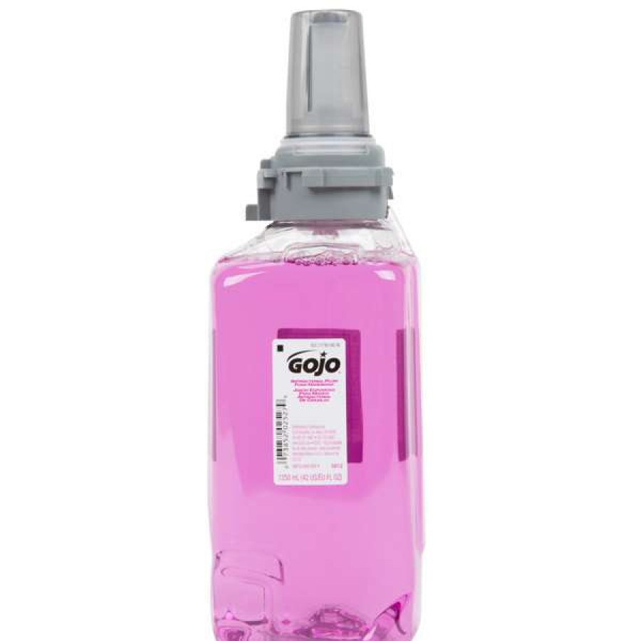 Hand Soap And Sanitizer * | Gojo 8812-03 Adx 1250 Ml Antibacterial Plum Foam Hand Soap