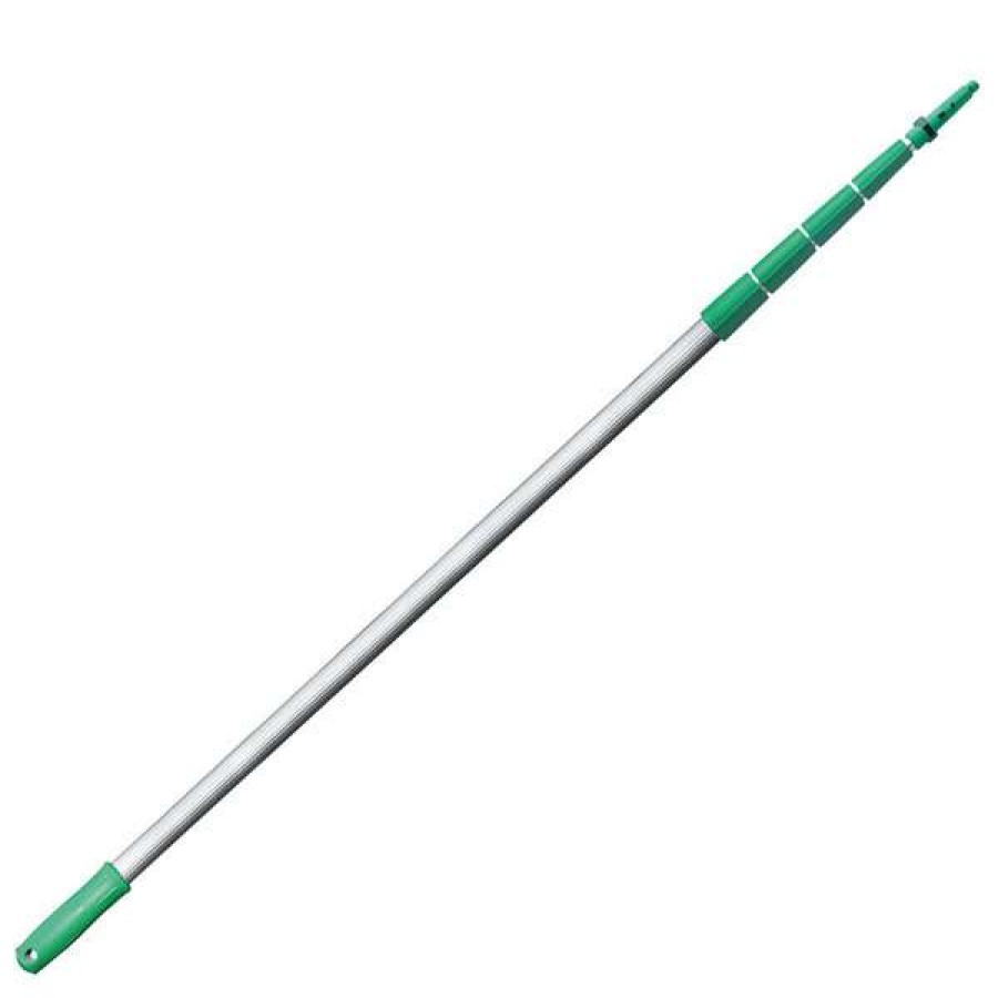 Cleaning Tools & Supplies * | Unger Unger Tv750 Teleplus 4-Section Telescopic Pole With Ergotec Locking Cone 24