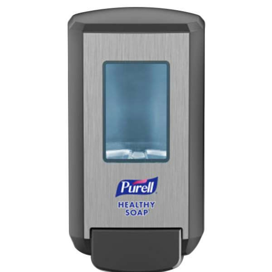 Hand Soap And Sanitizer * | Purell 5134-01 Healthy Soap Cs4 1250 Ml Graphite Gray Manual Hand Soap Dispenser