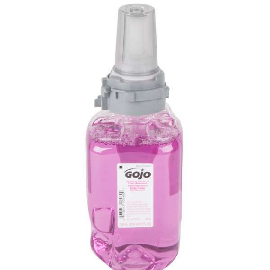 Hand Soap And Sanitizer * | Gojo 8712-04 Adx Plum 700 Ml Foaming Antibacterial Hand Soap