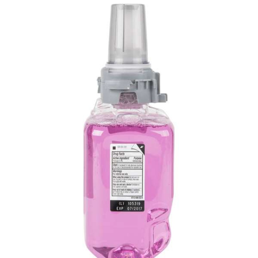 Hand Soap And Sanitizer * | Gojo 8712-04 Adx Plum 700 Ml Foaming Antibacterial Hand Soap