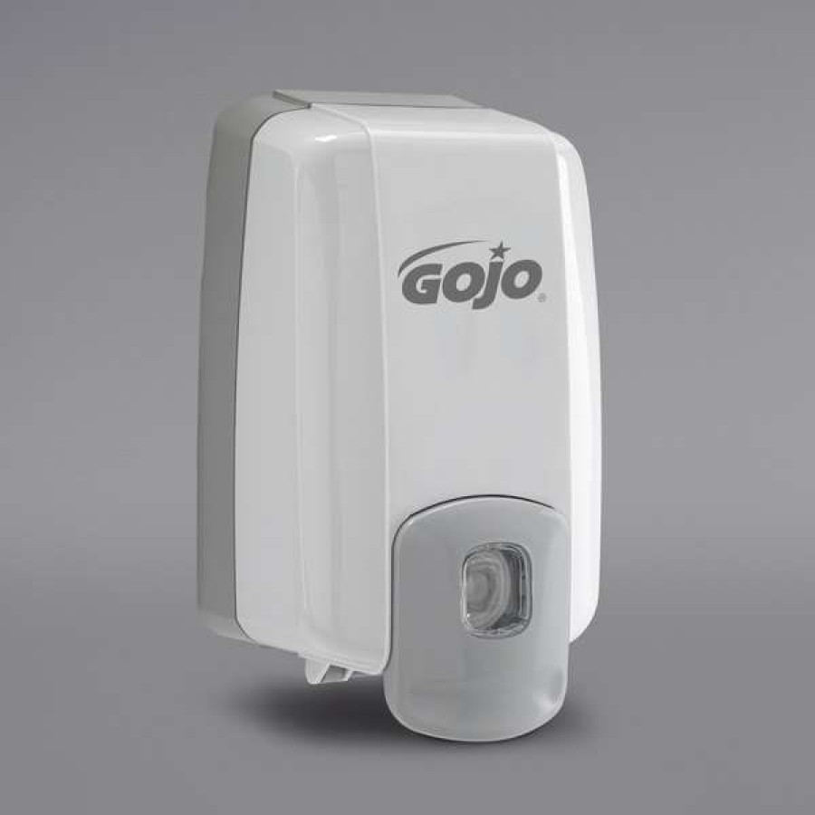 Hand Soap And Sanitizer * | Gojo 2230-08 Nxt 2000 Ml Dove Gray Maximum Capacity Manual Hand Soap Dispenser