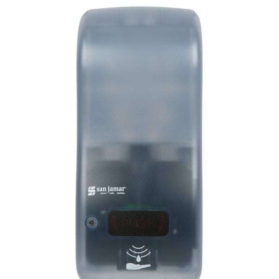 Hand Soap And Sanitizer * | San Jamar Shf900Tbl Rely Arctic Blue Hybrid Touchless Foam Soap Dispenser 5 1/2 X 4 X 12