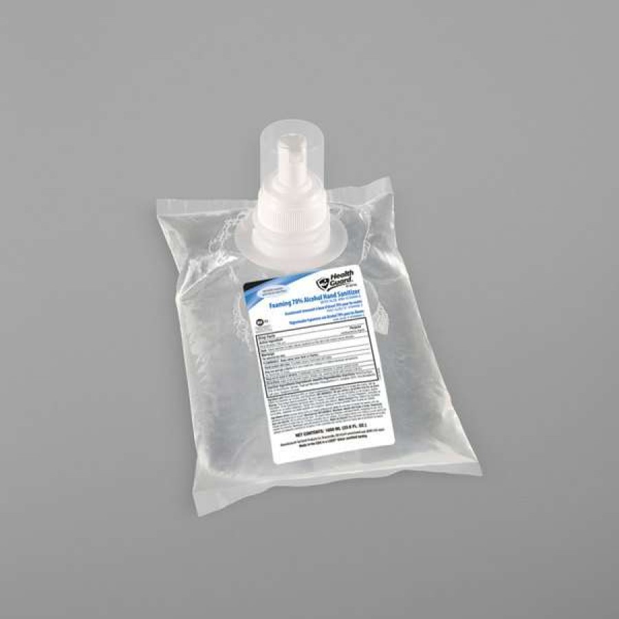 Hand Soap And Sanitizer * | Kutol 71041 Health Guard 1000 Ml Dye And Fragrance Free 70% Alcohol Hand Sanitizer Bag 6/Case