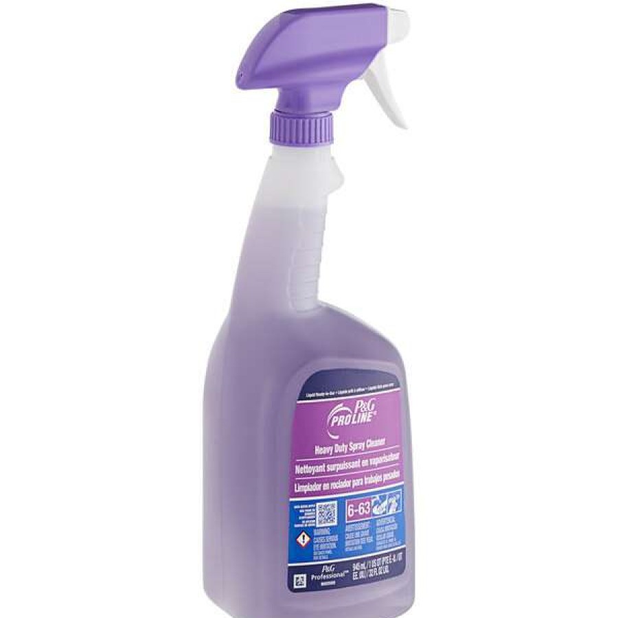 Cleaning Chemicals * | P&G Professional P&G Pro Line 05945 Heavy-Duty Spray Cleaner Ready-To-Use 1 Qt. / 32 Oz. 6/Case