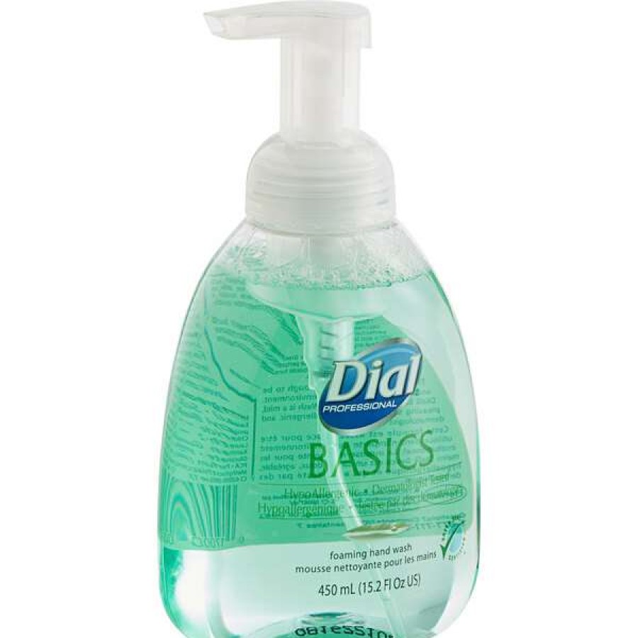 Hand Soap And Sanitizer * | Dial Dial Dia98609 Professional Basics 15.2 Oz Hypoallergenic Foaming Hand Wash