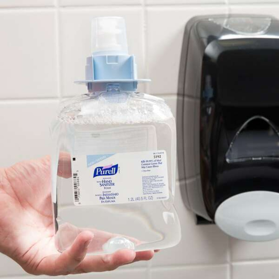 Hand Soap And Sanitizer * | Purell 5192-04 Fmx Advanced 1200 Ml Foaming Instant Hand Sanitizer 4/Case